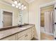 Bathroom featuring granite countertop vanity with drawers and cabinets, plus a tiled shower and tub at 3284 Kylee Dawn Cir, Lawrenceville, GA 30045