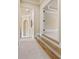 Hallway view with doorway leading to bedroom at 3284 Kylee Dawn Cir, Lawrenceville, GA 30045