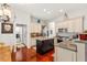 Well-equipped kitchen featuring granite countertops, stainless appliances, and a center island at 3640 Ridgeway Ter, Suwanee, GA 30024