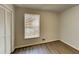 Bedroom features modern vinyl flooring at 942 Ellison Ct, Austell, GA 30168