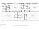 Second floor plan displaying bedrooms and bathrooms, highlighting the layout and dimensions at 3074 Cascade Sw Rd, Atlanta, GA 30311