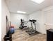 Exercise room with a variety of machines and equipment for a complete workout at 6041 Blackberry Ln, Buford, GA 30518