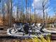 Inviting lakeside firepit area with Adirondack chairs, perfect for outdoor gatherings at 6041 Blackberry Ln, Buford, GA 30518