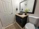 Bathroom featuring a vessel sink and a toilet at 7445 Talbot Colony, Atlanta, GA 30328