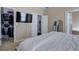 Carpeted main bedroom includes walk-in closet and en suite bathroom at 27 Spring Folly Nw, Cartersville, GA 30121