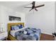 This bedroom features a comfortable queen size bed and stylish furnishings at 215 Piedmont Ne Ave # 2109, Atlanta, GA 30308