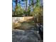 Fenced backyard offers a private outdoor space, and concrete patio for entertaining or relaxing at 3505 Miller St # D, Lithia Springs, GA 30122