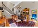 Lovely dining room area featuring hardwood floors and natural lighting at 340 Housman Dr, Fayetteville, GA 30215