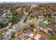 Bird's eye view showcasing the neighborhood's charming homes and tree-lined streets at 591 E Morningside Ne Dr, Atlanta, GA 30324