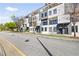 Modern townhome exterior with a sleek, contemporary design on a sunny day at 223 16Th Nw St # 8, Atlanta, GA 30363