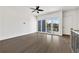 Open living room filled with light offers access to a balcony at 223 16Th Nw St # 8, Atlanta, GA 30363