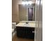 Bathroom featuring a vanity with sink and a large mirror, offering a functional space at 4155 Park Chase Dr, Atlanta, GA 30344