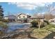Tranquil backyard with a covered pool, shaded patio, and green space at 4833 Village North Ct, Atlanta, GA 30338