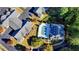 An aerial perspective shows the community's amenities and living spaces, with a pool and mature trees at 1535 Duluth Hwy # 1001, Lawrenceville, GA 30043