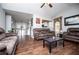 Spacious living area with hardwood floors and comfortable seating, perfect for relaxation at 52 Newman Dr, Villa Rica, GA 30180