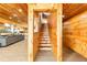 Wood-paneled stairway in a home with an open floor plan at 5241 Moon Rd, Powder Springs, GA 30127