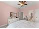 Comfortable bedroom featuring carpet flooring, and white dresser at 6040 Boulder Bluff Dr, Cumming, GA 30040