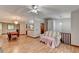 Open living and dining room features hardwood flooring and lots of natural light at 1922 Marshes Glenn Dr, Norcross, GA 30071