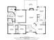 Layout of the 2nd story of a two-story home at 6334 Milo Dr, Austell, GA 30168