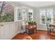 Cozy dining area with ample natural light and views of the outdoors at 890 W Wesley Nw Rd, Atlanta, GA 30327
