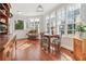 Charming breakfast nook with vintage details and abundant natural light at 890 W Wesley Nw Rd, Atlanta, GA 30327