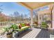 Relaxing balcony with outdoor furniture, offering scenic views and fresh air at 1200 Ponce De Leon Ne Ave # A-19, Atlanta, GA 30306