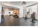 Well-equipped gym featuring treadmills, ellipticals, exercise bikes, and free weights at 1200 Ponce De Leon Ne Ave # A-19, Atlanta, GA 30306