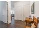Entryway of a well-lit home with hardwood floors and doorway to the living area at 1200 Ponce De Leon Ne Ave # A-19, Atlanta, GA 30306