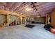 Spacious unfinished basement with exposed insulation, ready to be transformed into a customized living area at 1775 Rockwater Rd, Marietta, GA 30066