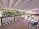 Inviting outdoor deck with wood flooring, lattice railing, and comfortable seating, ideal for relaxation at 2270 Goodwood Se Blvd, Smyrna, GA 30080
