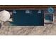 A luxurious pool with a hot tub and waterfall features at 56 Pine St, Roswell, GA 30075