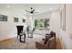 Bright home office with modern furnishings, large windows, and hardwood flooring at 159 E Wesley Ne Rd, Atlanta, GA 30305