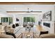 Bright and airy living room with fireplace and sliding glass doors at 159 E Wesley Ne Rd, Atlanta, GA 30305