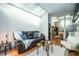 Inviting living room with modern decor, hardwood floors, and comfortable seating at 5300 Peachtree Rd # 503, Atlanta, GA 30341