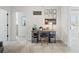 Upstairs loft area showcases a study desk and carpet flooring at 106 Asher Dr, Carrollton, GA 30116