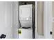 Stackable washer and dryer conveniently located in a closet at 1 Biscayne Nw Dr # 211, Atlanta, GA 30309