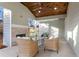 The covered porch features an outdoor fireplace and stylish furnishings at 1020 Pinedale Se Dr, Smyrna, GA 30080