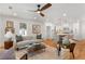 Bright and airy living room with hardwood floors, stylish furnishings, and plenty of natural light at 1020 Pinedale Se Dr, Smyrna, GA 30080