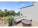 Balcony with outdoor seating and views of the park at 2567 Astaire Ct, Atlanta, GA 30318