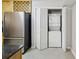 Convenient laundry closet with a washer and dryer in a well-lit, organized space at 1445 Monroe Ne Dr # 14F, Atlanta, GA 30324