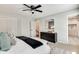 Bright main bedroom offering ample closet space and access to a modern en-suite bathroom at 2242 Greencrest Ne Dr, Atlanta, GA 30345