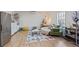 Inviting living room with bright accents, hardwood floors, and comfortable furnishings at 2591 Royston Dr, Duluth, GA 30097