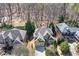 Aerial view of home showcasing mature landscaping and large private lot at 1463 Bailey Farm Sw Dr, Marietta, GA 30064