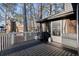 Deck with grill and outdoor seating area, great for entertaining at 3171 Jessica Dr, Douglasville, GA 30135