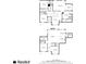 Detailed first and second floor plan showing layout of bedrooms, kitchen, and living areas at 3475 Summerlin Pkwy, Lithia Springs, GA 30122