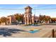 Exterior view of the Douglasville Conference Center and Town Hall from across a brick-paved intersection at 3475 Summerlin Pkwy, Lithia Springs, GA 30122