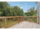 Wooden deck overlooking a lush green backyard at 1944 Lakewood Se Ter, Atlanta, GA 30315