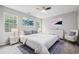 Elegantly furnished bedroom featuring a comfortable queen-size bed and stylish decor at 1944 Lakewood Se Ter, Atlanta, GA 30315