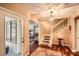 Inviting foyer with hardwood floors, staircase, and natural light at 1438 Janmar Rd, Snellville, GA 30078