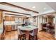 Spacious kitchen with wood cabinets, central island and stainless steel appliances at 1438 Janmar Rd, Snellville, GA 30078
